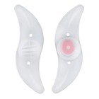 Фонарь велосипедный на спицу, водонепроницаемый, 1 диод, 12.5×3.5×2 см, 2 шт., красный - Фото 2