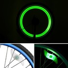 Фонарь велосипедный на спицу, водонепроницаемый, 1 диод, 12.5×3.5×2 см, 2 шт., зеленый - Фото 7
