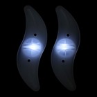 Фонарь велосипедный на спицу, водонепроницаемый, 1 диод, 12.5×3.5×2 см, 2 шт., белый - Фото 6