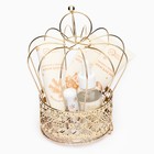 Новогодний подарочный набор косметики «Новогодняя корона», золотая серия - Фото 4