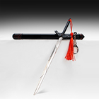 Макет оружия «Сувенирный меч в стиле Геншин», подвесной, брелок, 20 см, чёрный - Фото 2