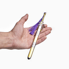 Макет оружия «Сувенирный меч в стиле Геншин», подвесной, брелок, 21 см, золотой с фиолетовым - Фото 7