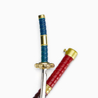 Макет оружия «Сувенирная катана Зоро», 24 см, красная - Фото 6