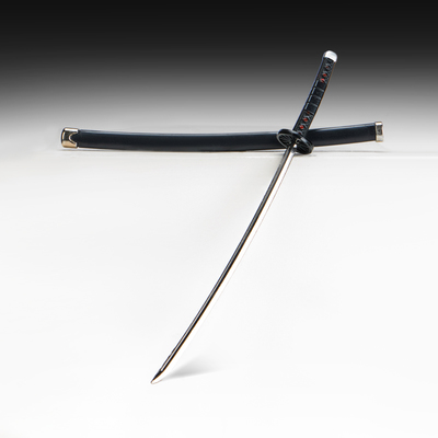 Макет оружия «Сувенирная катана Танзи», 24 см, чёрная