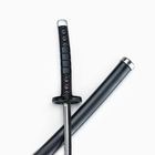 Макет оружия «Сувенирная катана Танзи», 24 см, чёрная - Фото 5