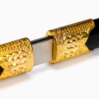 Макет оружия «Сувенирные мечи парные 2в1. Китайские», 51 см, чёрный с золотом - Фото 4