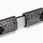 Макет оружия «Сувенирные мечи парные 2в1. Китайские», 51 см, чёрный с серебром - Фото 4