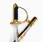 Макет оружия «Сувенирная сабля на подставке. Элит», подарочный набор, 25 см - Фото 5