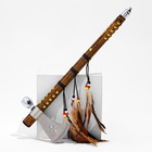 Макет оружия «Сувенирный топор Могикан», 48×17 см - Фото 2