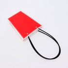 Сумка для цветов красная влагостойкая, 17×17 - 11.5×11.5 - 20 см 10 - Фото 4