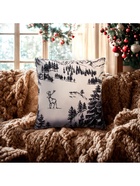 Наволочка декоративная новогодняя «Этель. Winter landscape» 50×50 см, поплин, 100% хлопок - Фото 2