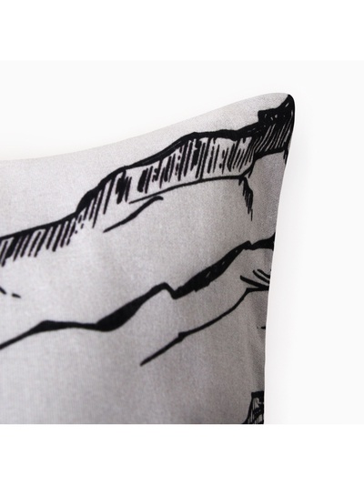 Наволочка декоративная "Этель" Winter landscape 50*50 см, поплин, 100% хлопок