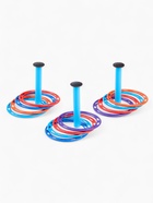 Кольцеброс детский, игра для дома и улицы, набор 3 стойки, 12 колец - Фото 5