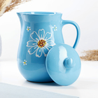 Кувшин "Дачный" 1,7л , ромашка голубая - фото 25625815
