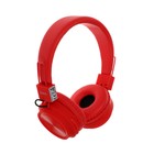 УЦЕНКА Наушники Hoco W25, беспроводные, накладные, BT5.0, 300 мАч, микрофон, красные - Фото 2
