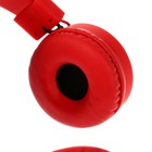 УЦЕНКА Наушники Hoco W25, беспроводные, накладные, BT5.0, 300 мАч, микрофон, красные - Фото 5