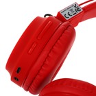 УЦЕНКА Наушники Hoco W25, беспроводные, накладные, BT5.0, 300 мАч, микрофон, красные - Фото 6