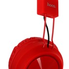 УЦЕНКА Наушники Hoco W25, беспроводные, накладные, BT5.0, 300 мАч, микрофон, красные - Фото 7