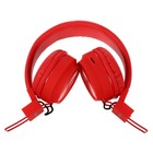 УЦЕНКА Наушники Hoco W25, беспроводные, накладные, BT5.0, 300 мАч, микрофон, красные - Фото 8