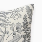 Подушка декоративная «Этель. Листва», 40×60 см, серая - Фото 2