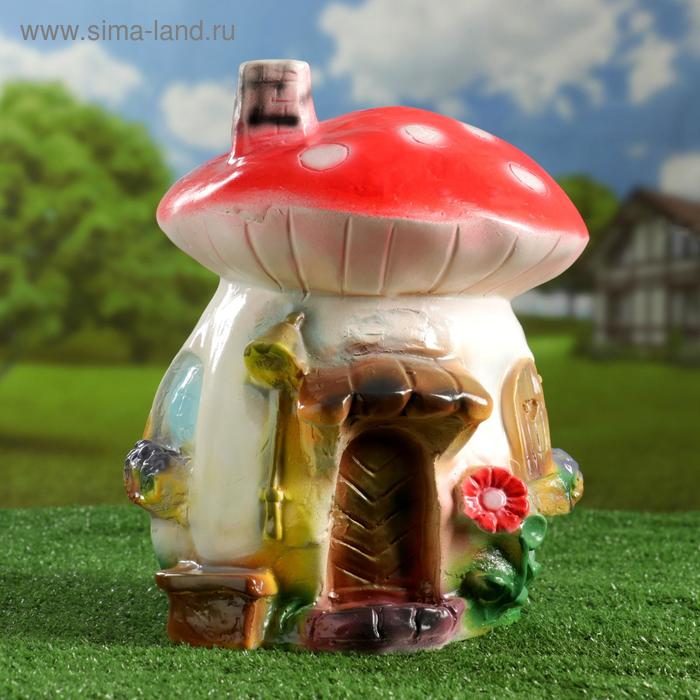 Садовая фигура "Домик" 25х23х30см МИКС - Фото 1