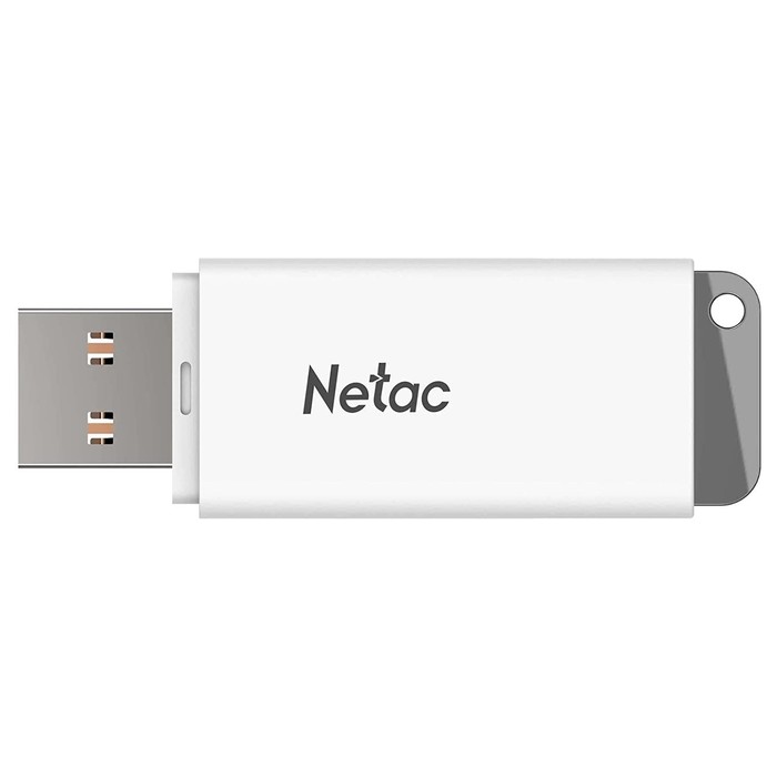 Флешка Netac 8GB U185 NT03U185N-008G-20WH USB2.0 белый - фото 51661932