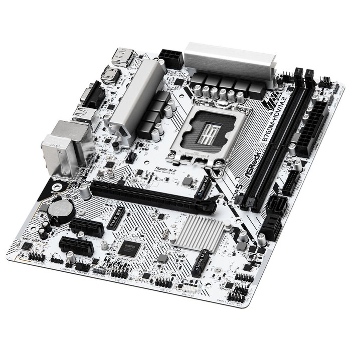 Материнская плата Asrock B760M-HDV/M.2 Soc-1700 Intel B760 2xDDR5 mATX AC`97 8ch(7.1) 2.5Gg   107745 - фото 51661936