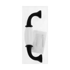 Ручка-скоба CAPPIO RSC012, пластик, м/о 96 мм, цвет черный, 4 шт. - фото 808588567