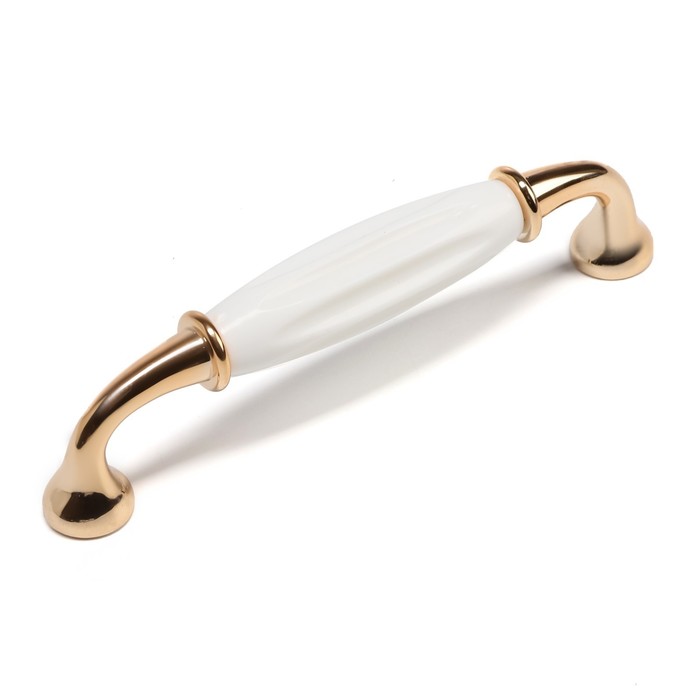 Ручка-скоба CAPPIO RSC012, пластик, м/о 128 мм, цвет золото, 4 шт.