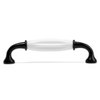 Ручка-скоба CAPPIO RSC012, пластик, м/о 128 мм, цвет черный, 4 шт. - фото 808832627