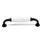 Ручка-скоба CAPPIO RSC012, пластик, м/о 128 мм, цвет черный, 4 шт. - фото 808832628