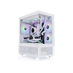 Корпус Thermaltake View 170 TG ARGB белый без БП ATX 9x120mm 5x140mm 1x200mm 2xUSB3.0 audio   107806