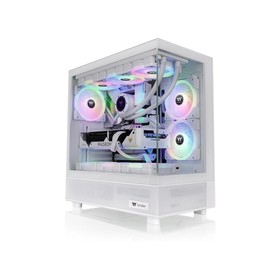 Корпус Thermaltake View 270 TG ARGB белый без БП ATX 9x120mm 5x140mm 1x200mm 2xUSB3.0 audio   107806