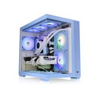 Корпус Thermaltake View 380 TG ARGB Hydrangea синий без БП ATX 9x120mm 5x140mm 1x200mm 2xUS   107806 - фото 51662021