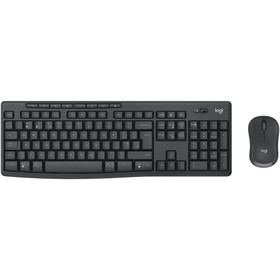 Клавиатура + мышь Logitech MK370 Combo for Business клав:черный мышь:черный/черный USB бесп   107807