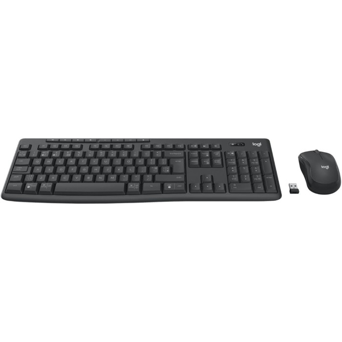 Клавиатура + мышь Logitech MK370 Combo for Business клав:черный мышь:черный/черный USB бесп   107807 - фото 51662204