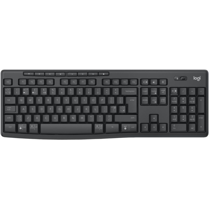 Клавиатура + мышь Logitech MK370 Combo for Business клав:черный мышь:черный/черный USB бесп   107807 - фото 51662206