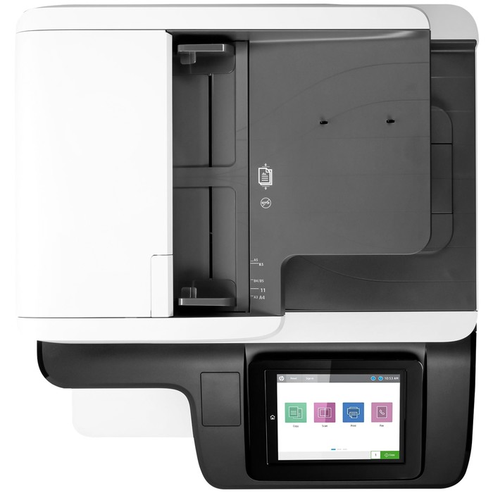 МФУ лазерный HP Color LaserJet Enterprise Flow M776z (3WT91A) A3 Duplex Net белый - фото 51662296