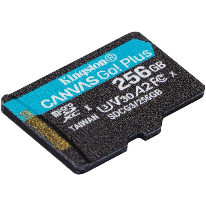 Карта памяти microSDXC 256GB Kingston SDCG3/256GBSP Canvas Go! Plus w/o adapter - фото 51662300