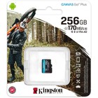 Карта памяти microSDXC 256GB Kingston SDCG3/256GBSP Canvas Go! Plus w/o adapter - фото 51662301 Карта памяти microSDXC 256GB Kingston SDCG3/256GBSP Canvas Go! Plus w/o adapter - фото 51662301
