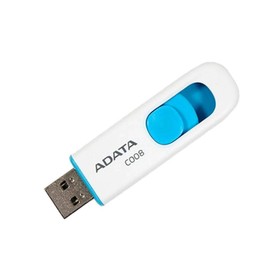 Флешка A-Data 16GB Classic C008 AC008-16G-RWE USB2.0 белый/синий