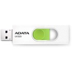 Флешка A-Data 32GB UV320 AUV320-32G-RWHGN USB3.2 белый/зеленый - фото 51662303