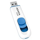 Флешка A-Data 64GB Classic C008 AC008-64G-RWE USB2.0 синий/белый - фото 51662307