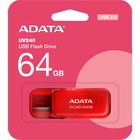 Флешка A-Data 64GB UV240 AUV240-64G-RRD USB2.0 красный - Фото 3