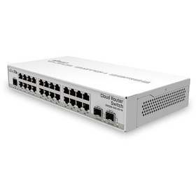 Коммутатор MikroTik CRS326-24G-2S+IN (L2) 24x1Гбит/с 2SFP+ управляемый