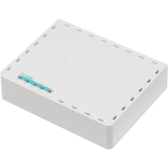 Роутер MikroTik hEX lite (RB750R2) 10/100BASE-TX белый - фото 51662345