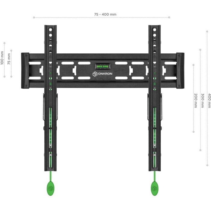 Кронштейн для телевизора Onkron TM5 черный 32"-70" макс.68кг настенный наклон - фото 51662368