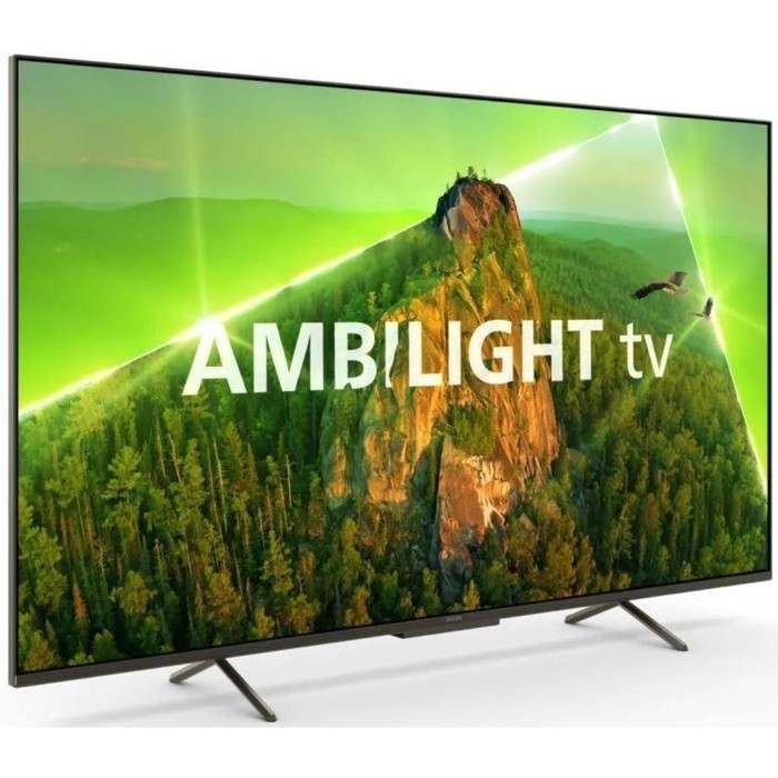 Телевизор LED Philips 43" 43PUS8108/60 Series 8 хром 4K Ultra HD 60Hz DVB-T DVB-T2 DVB-C DV   107809 - фото 51662377