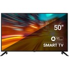 Телевизор LED SunWind 50" SUN-LED50XU400 Яндекс.ТВ черный 4K Ultra HD 60Hz DVB-T DVB-T2 DVB   107809 - Фото 1