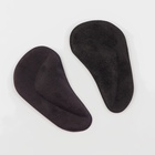 Супинаторы для обуви, на клеевой основе, 9.7×5.5 см, пара, чёрные - Фото 2